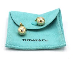 Tiffany & Co. Etoile Platinum & Gold Ball Stud Earrings