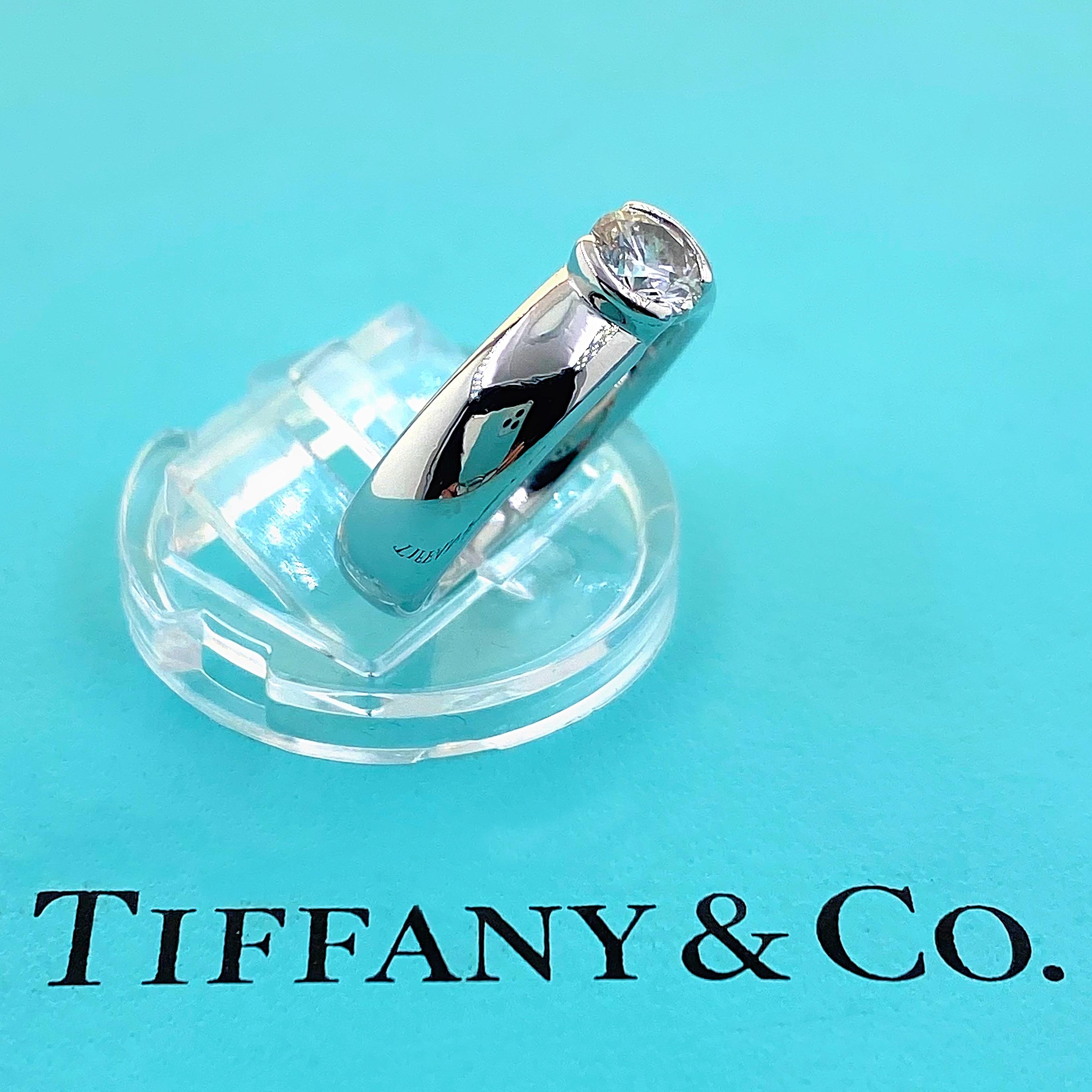 tiffany etoile ring platinum