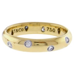 Tiffany 
Co. Etoile Round Diamond Band Ring