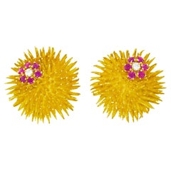 Tiffany & Co. Fab Sixties Sea Anemone Earrings