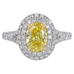 Tiffany & Co. Fancy Intense Yellow Diamond Engagement Ring