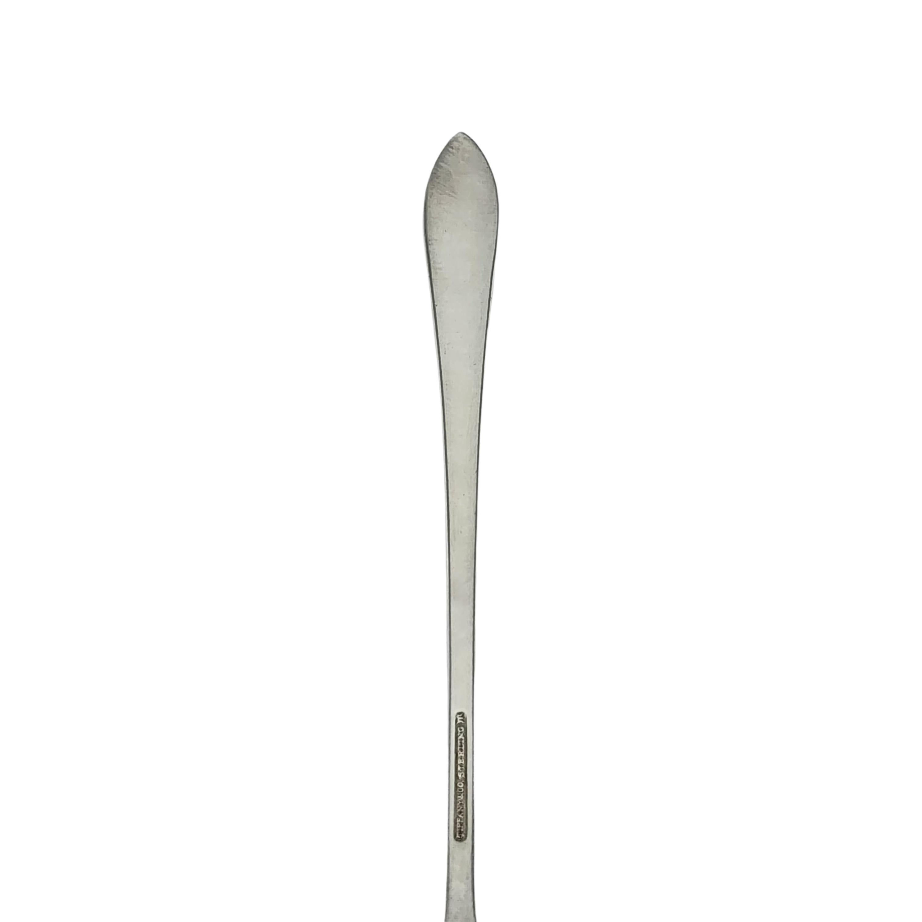 Tiffany & Co Faneuil Sterling Silver Baby Feeding Spoon #15490 2
