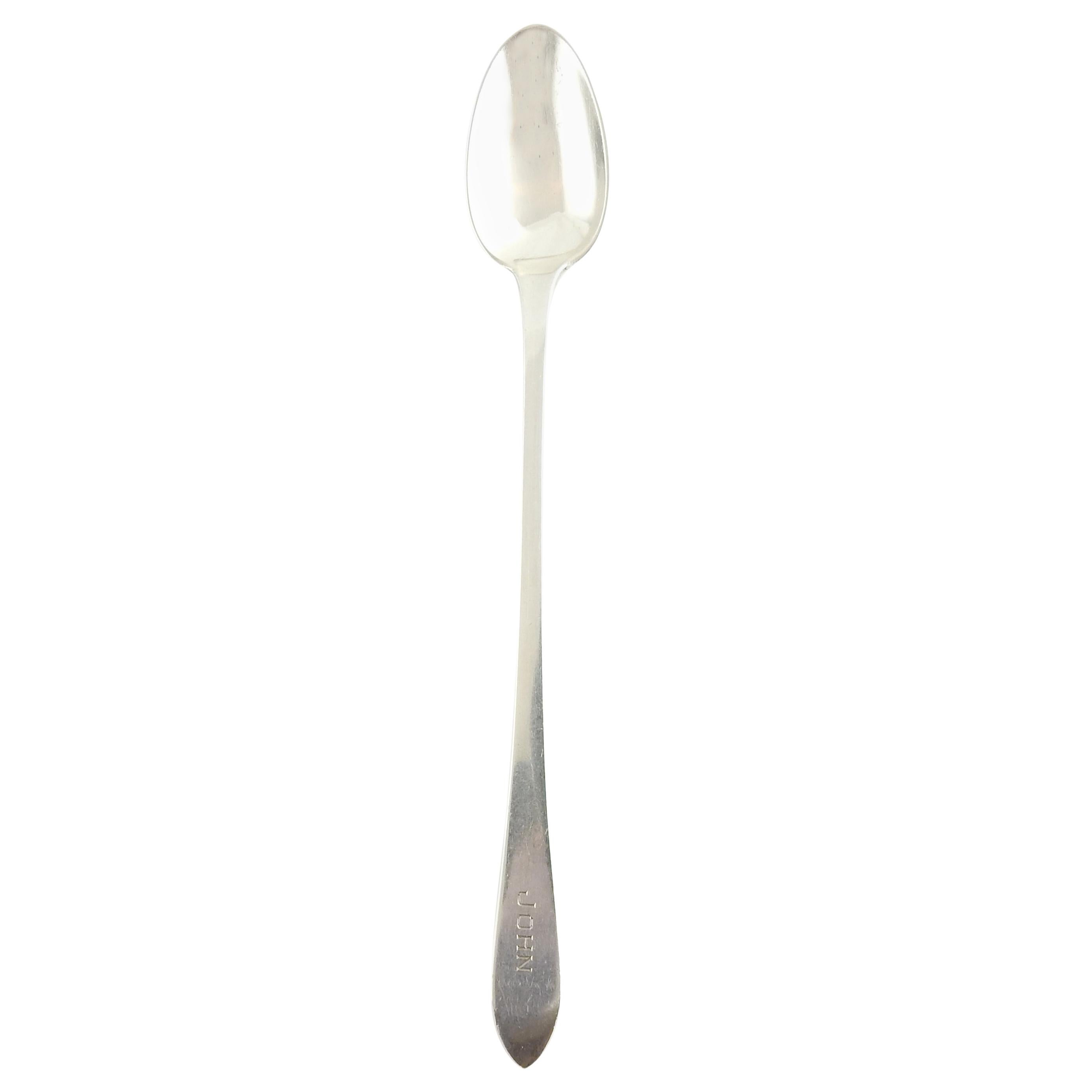 Tiffany & Co. Faneuil Sterling Silver Baby Feeding Spoon 6 1/4"