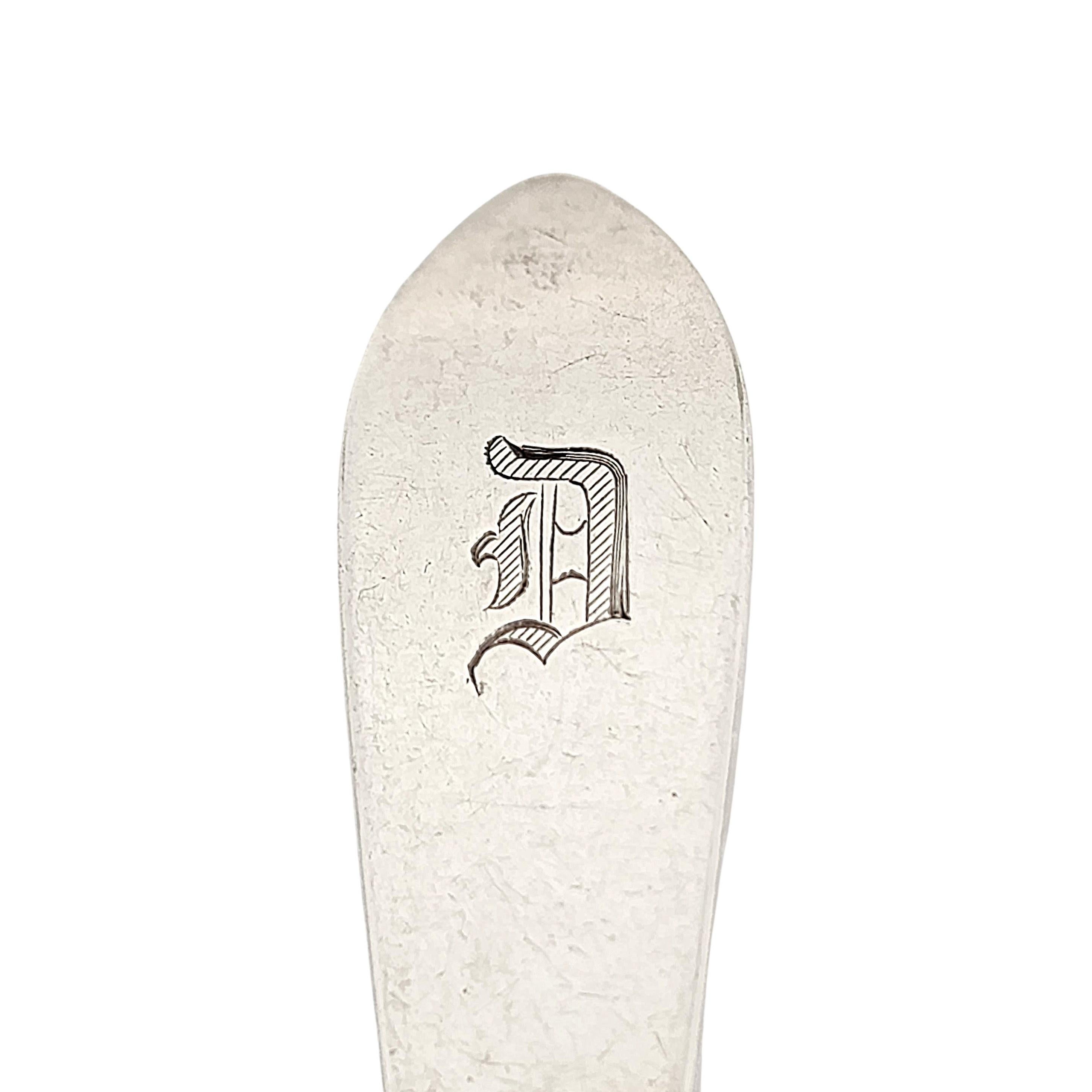 Cuillère à demi-tasse Faneuil en argent sterling avec monogramme #13070 de Tiffany & Co en vente 5