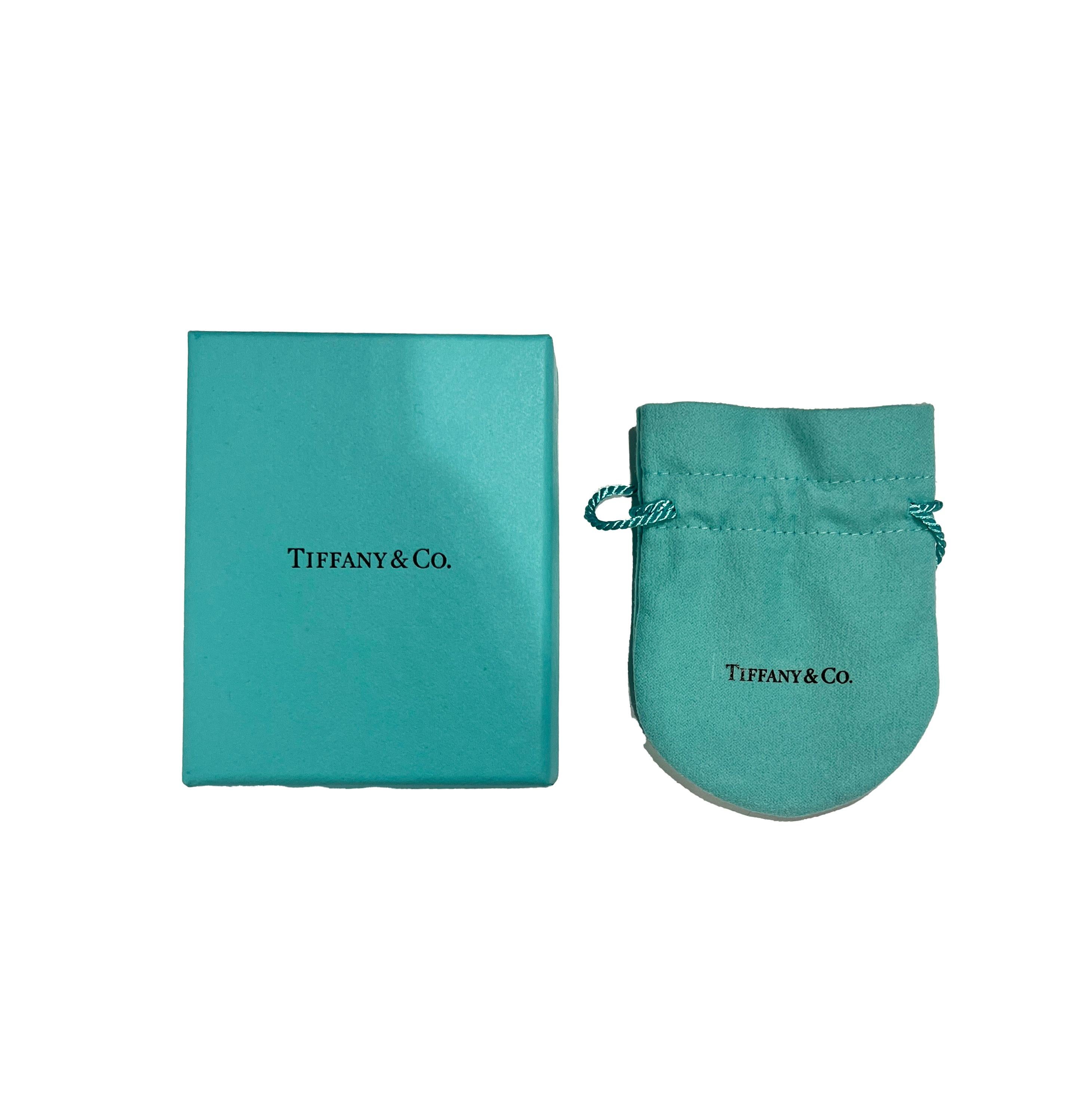 Tiffany & Co. Ciondolo moda in  Platino 0.33 CTW in vendita 1