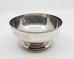 Tiffany & Co. Federal-Style Sterling Silver Footed Bowl