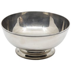 Vintage Tiffany & Co. Federal-Style Sterling Silver Footed Bowl