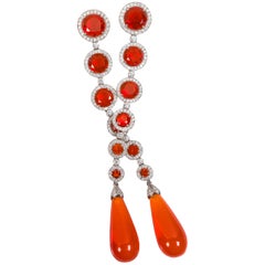 Diamond Drop Earrings