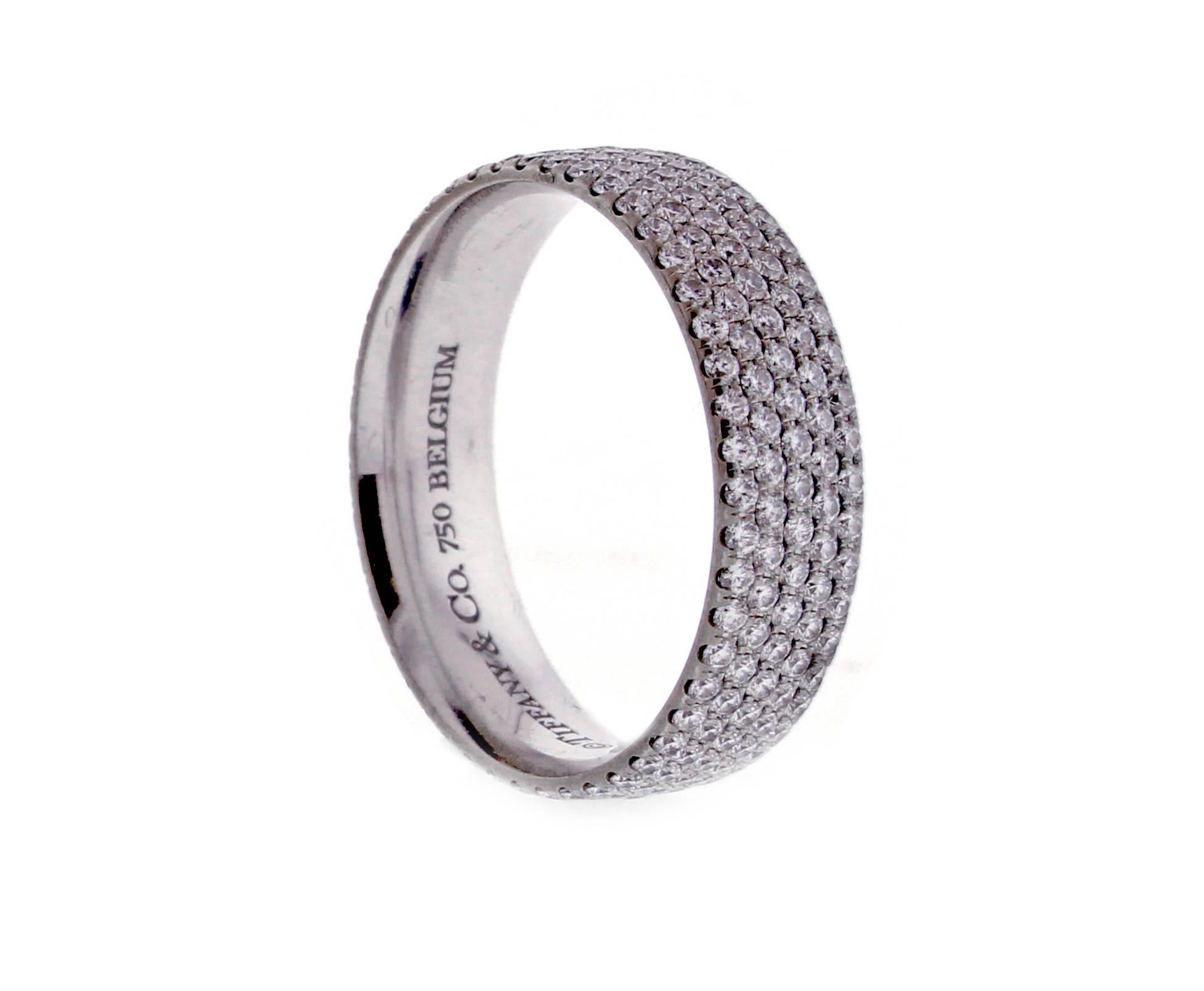 tiffany metro 5 row ring