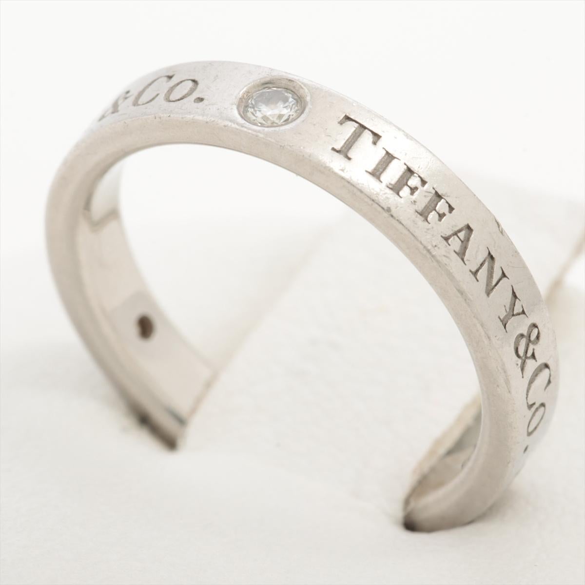 Tiffany & Co. Flaches Band Diamantring Damen im Angebot