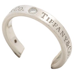 Retro Tiffany & Co. Flat Band Diamond Ring