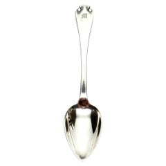 Tiffany & Co. Flemish Sterling Silver Grapefruit Spoon, with Monogram
