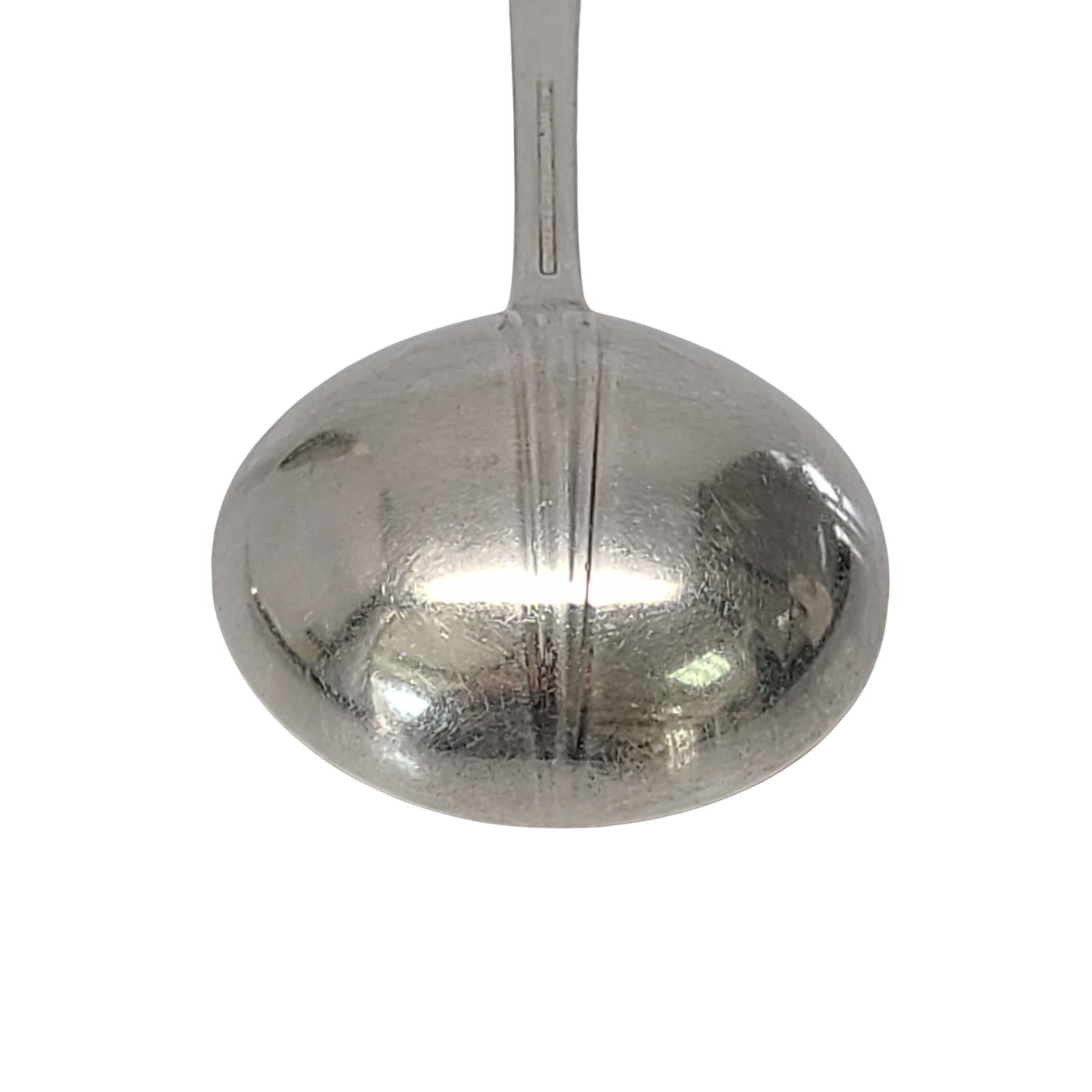 Women's or Men's Tiffany & Co Flemish Sterling Silver Gravy Ladle with Monogram For Sale