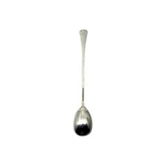 Tiffany & Co Flemish Sterling Silver Iced Tea Spoon 7 3/8" #15704