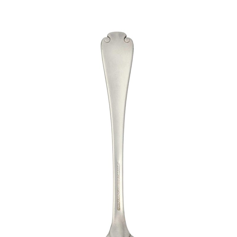 Tiffany & Co Flemish Sterling Silver Pierced Tomato Server with Monogram For Sale 1