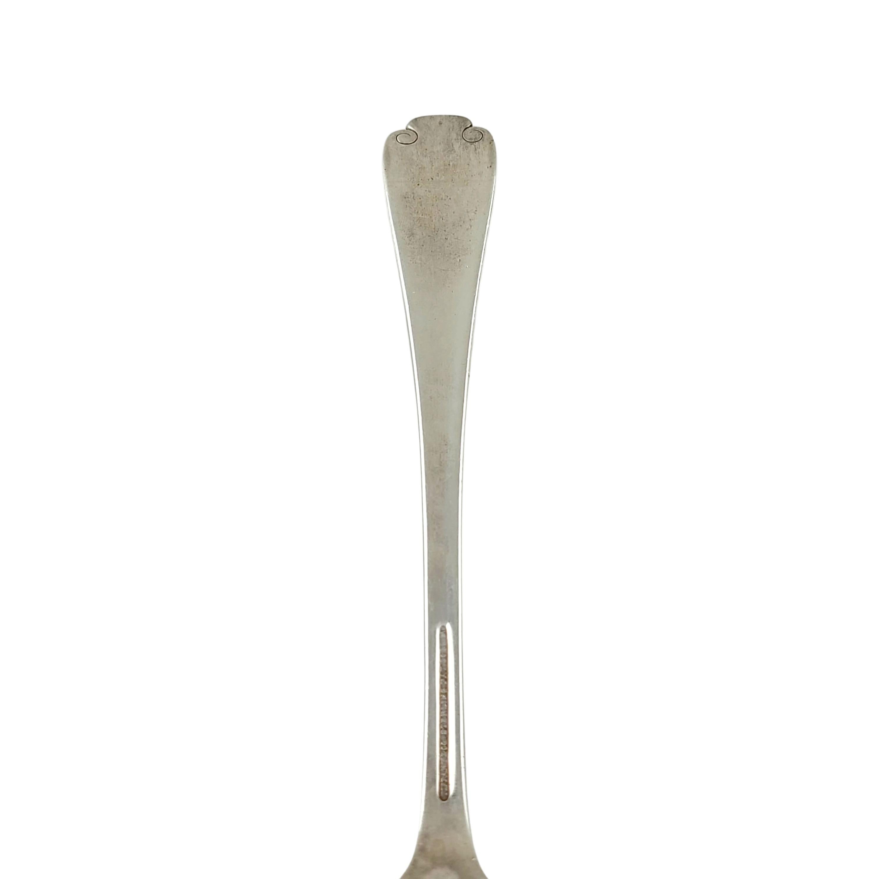 Tiffany & Co Flemish Sterling Silver Vegetable Serving Spoon with Monogram For Sale 2