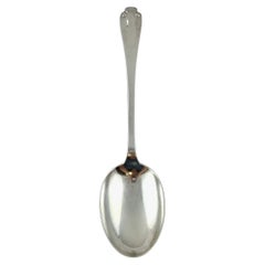 Tiffany & Co Flemish Sterling Silver Vegetable Serving Spoon with Monogram