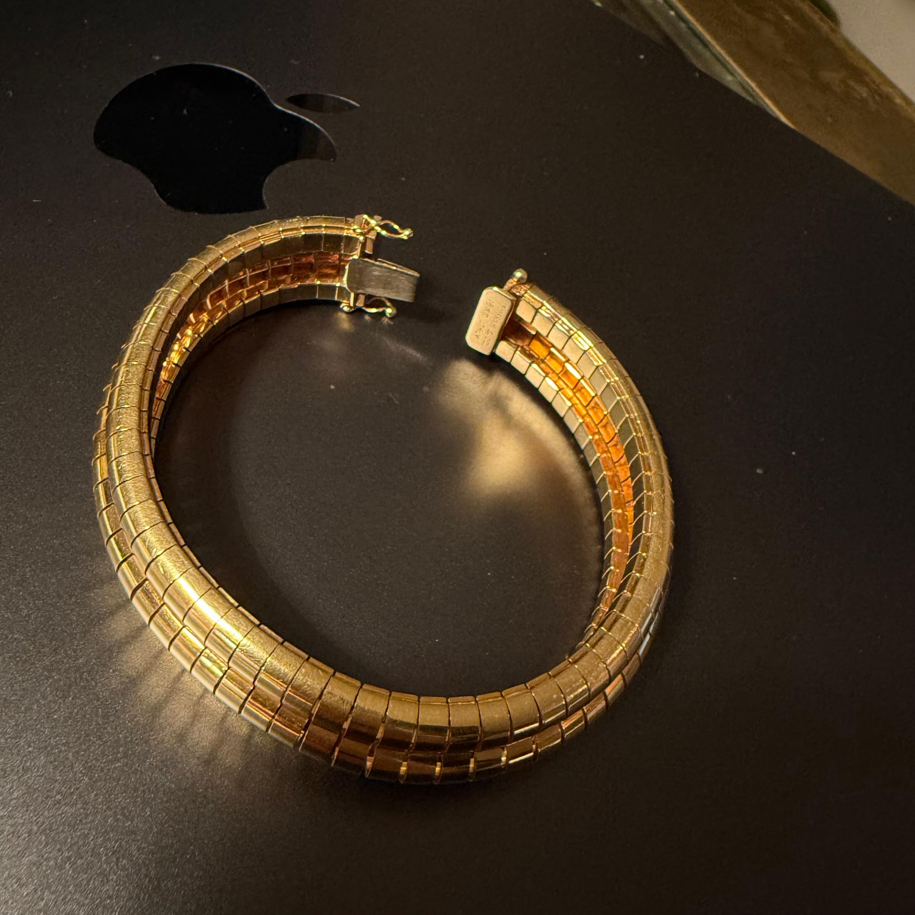 Tiffany & Co. flexibel 18k Gelbgold  Armband 1