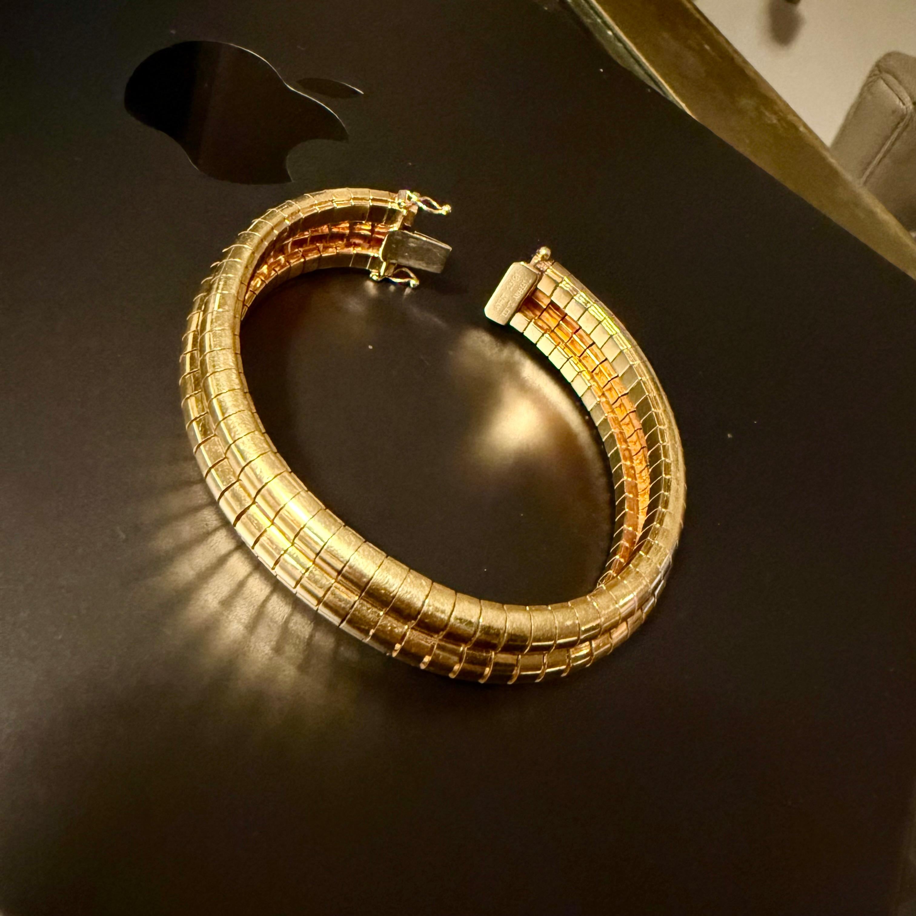 Tiffany & Co. flexibel 18k Gelbgold  Armband 2