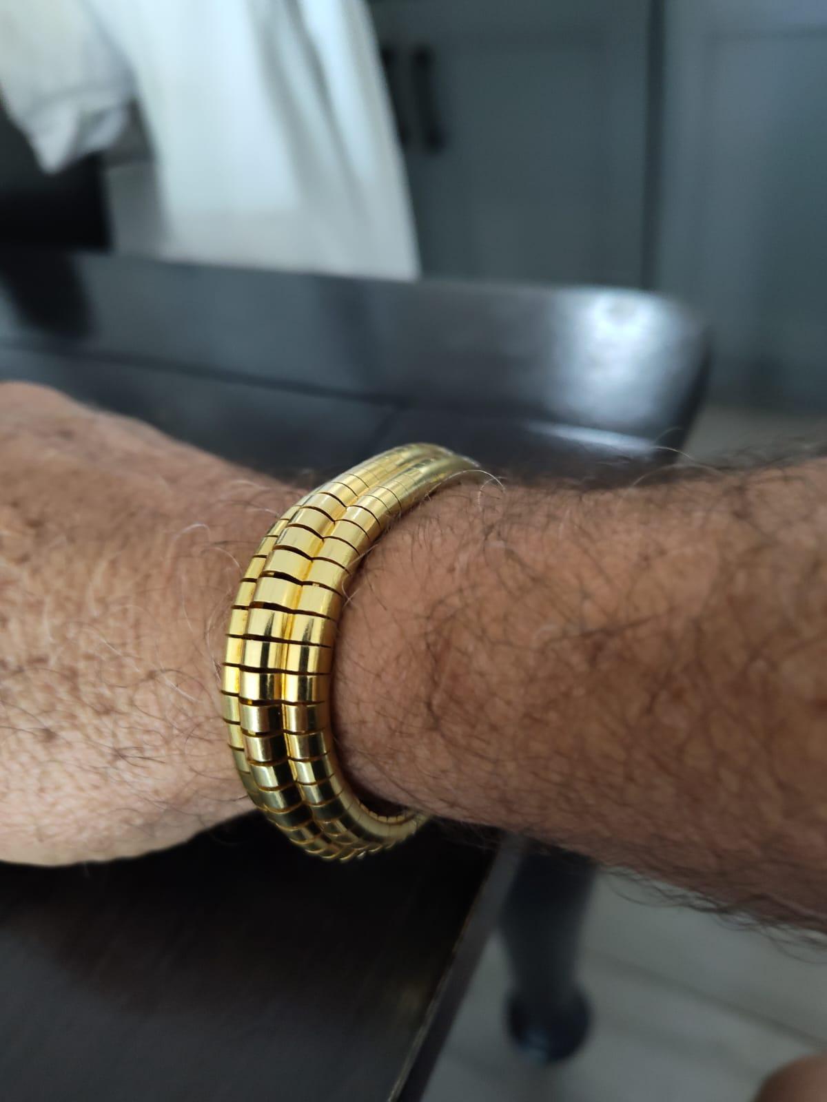 Tiffany & Co. flexibel 18k Gelbgold  Armband 5