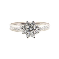 Tiffany & Co. Flora Ring Platinum and Diamonds
