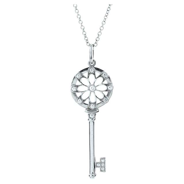 Tiffany trefoil key pendant Clearance