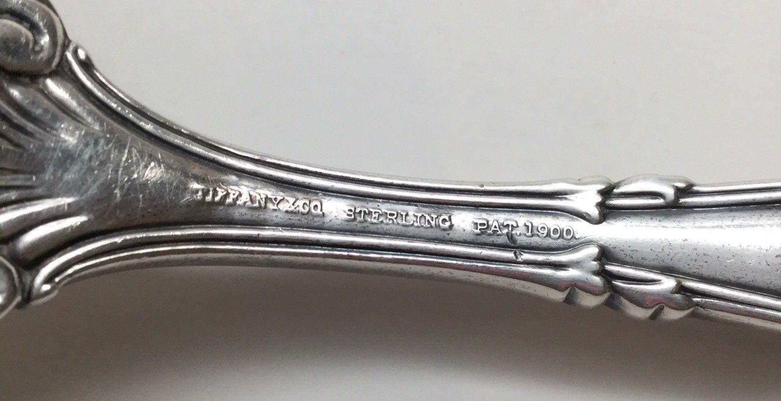 Tiffany & Co. Florentine 1900 Sterling Silver Crumber In Good Condition For Sale In Washington Depot, CT