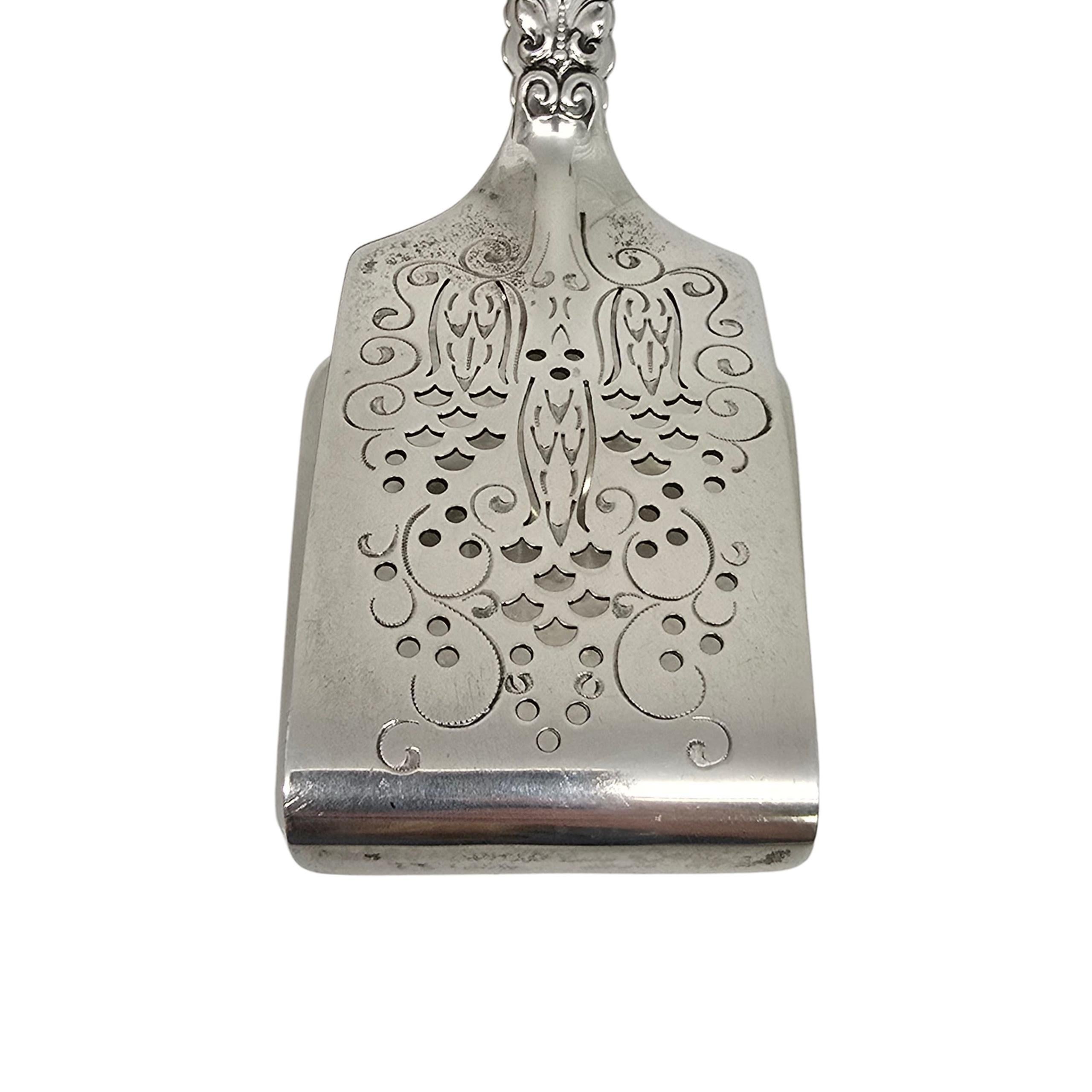 Tiffany & Co Florentine Sterling Silver Asparagus Tongs w/Monogram  #22624 1