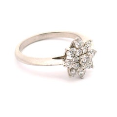 Tiffany & Co. Flower Diamond Ring