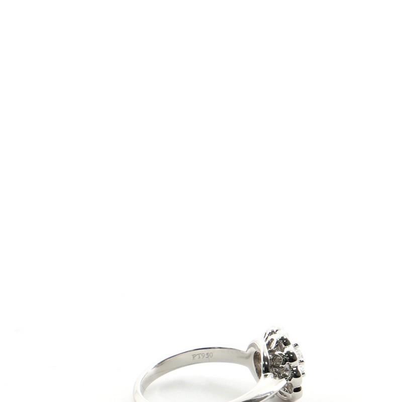 Tiffany & Co. Flower Enchant Ring Platinum and Diamonds In Good Condition In New York, NY