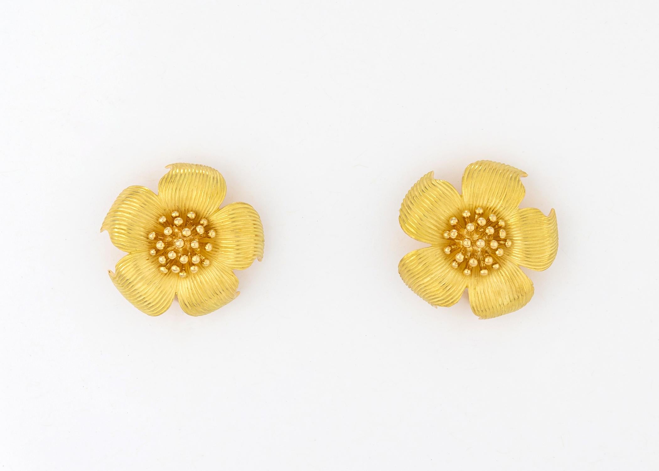 tiffany daisy earrings