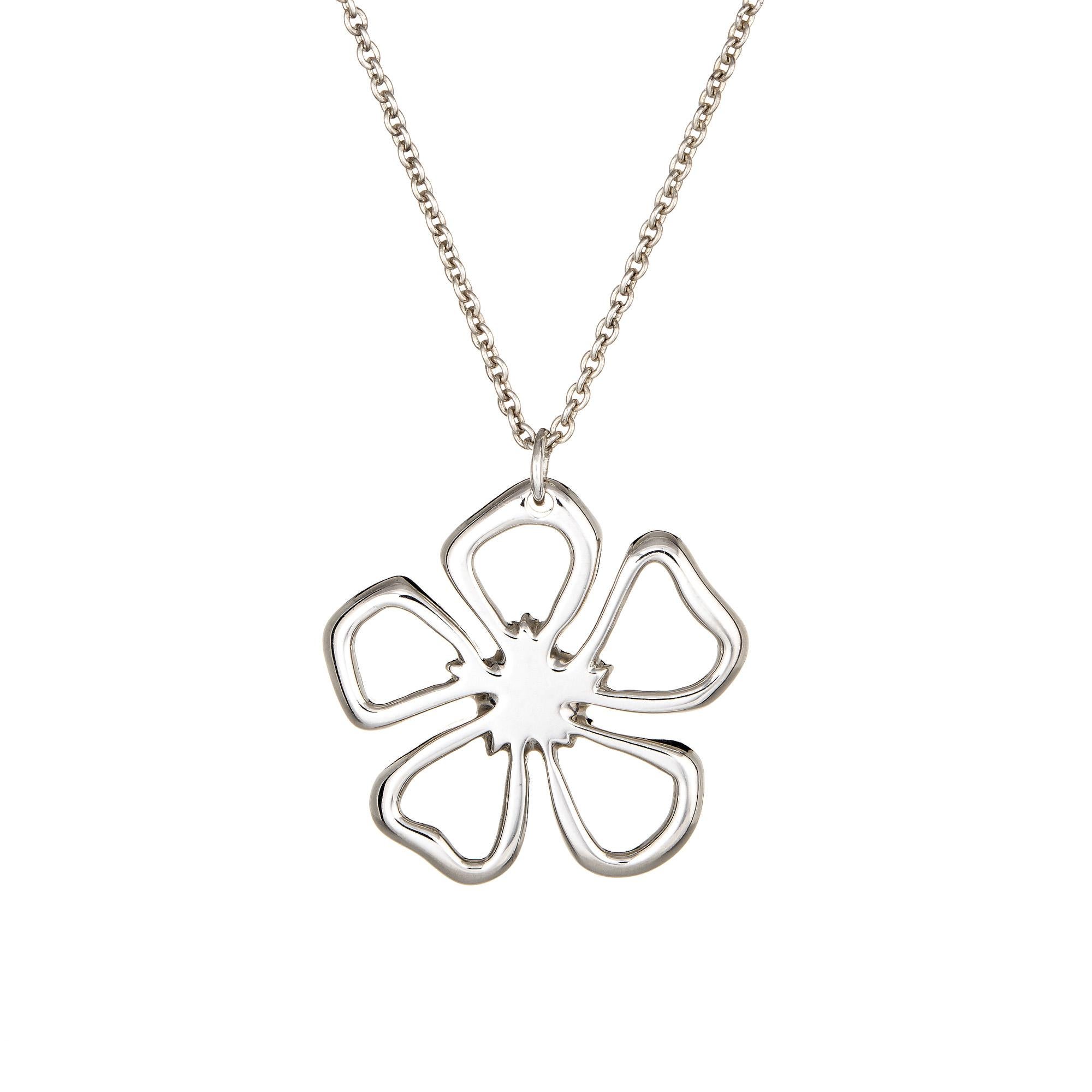tiffany flower pendant