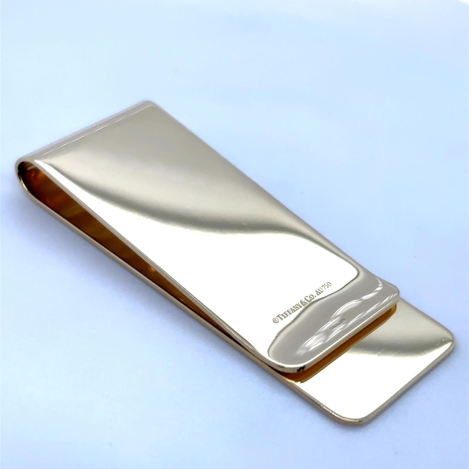 Pinza para billetes de oro amarillo Tiffany & Co para Dover St Market Fuera de servicio en venta 4