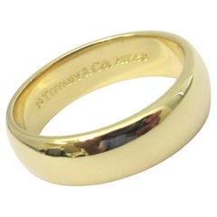 TIFFANY & Co. Forever Anneau de mariage Lucida 6mm en or 18K 8