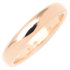 TIFFANY & Co. Forever 18K Rose Gold 3mm Lucida Wedding Band Ring 4.5