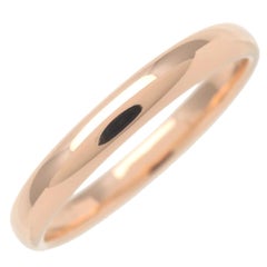 TIFFANY & Co. Forever Or 18K 3mm Lucida Wedding Band Ring 8