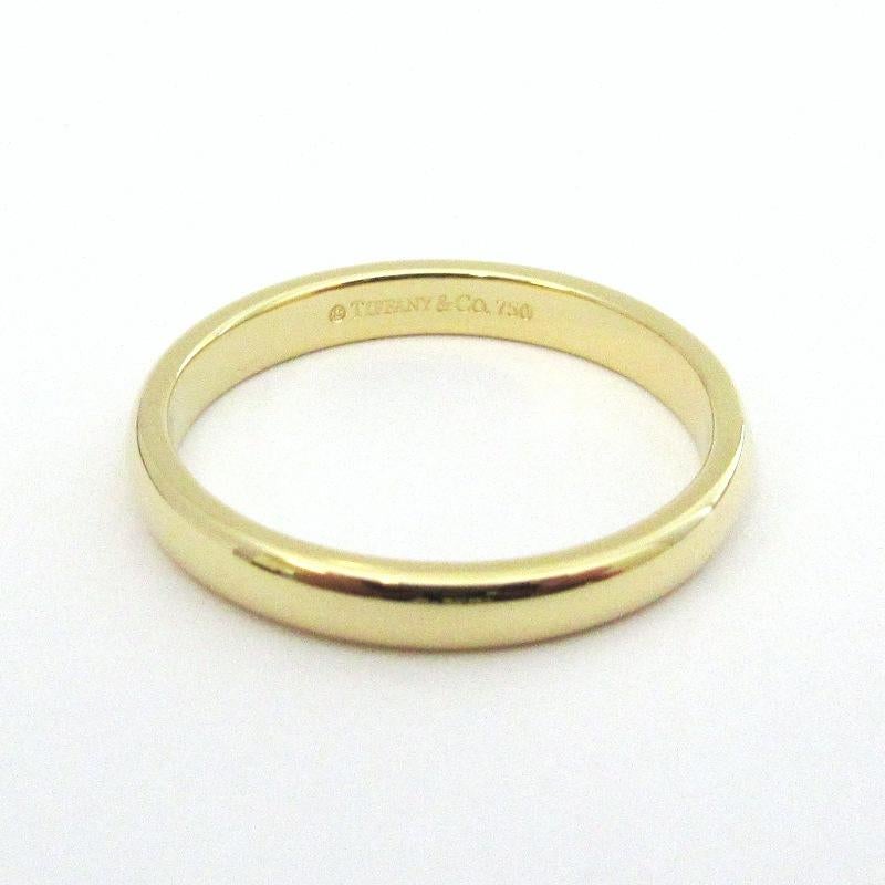 Women's Tiffany & Co. Forever 18k Yellow Gold Lucida Wedding Band Ring  For Sale