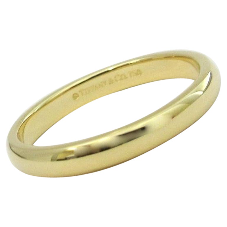 Tiffany & Co. 18 Karat Gelbgold Lucida Ehering