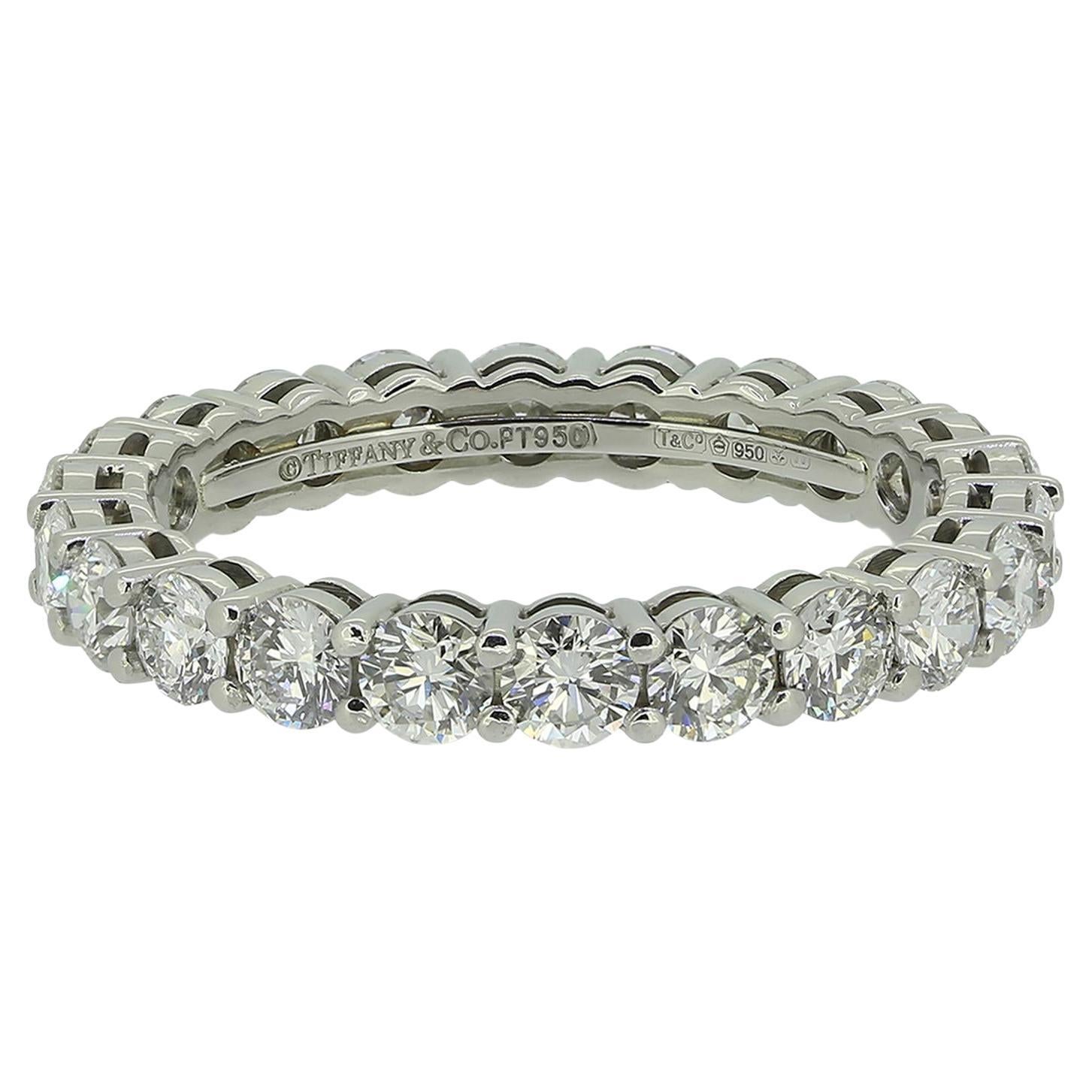 Tiffany 
Co. Anello Forever Full-Eternity con diamante, misura L (52)