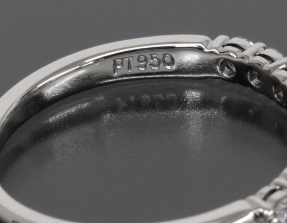 TIFFANY & Co. Bague Forever Platinum 2,2 mm demi-cercle de diamants 5 en vente 2