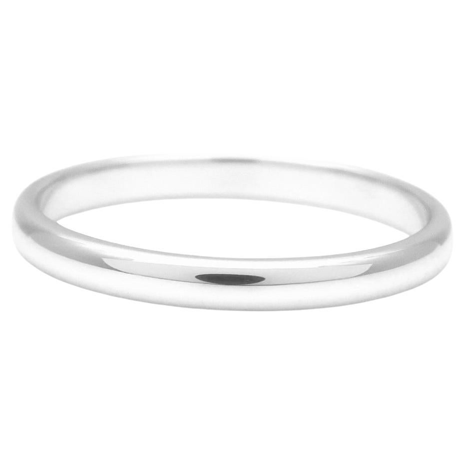 TIFFANY & Co. Forever Alianza de Platino 2mm Lucida 5