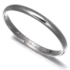 TIFFANY & Co. Forever Platinum 2mm Lucida Wedding Band Ring 9