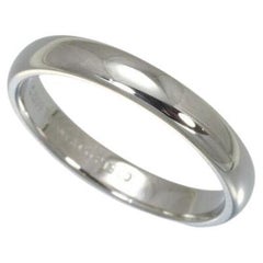 TIFFANY & Co. Forever Platinum 3mm Lucida Wedding Band Ring 4