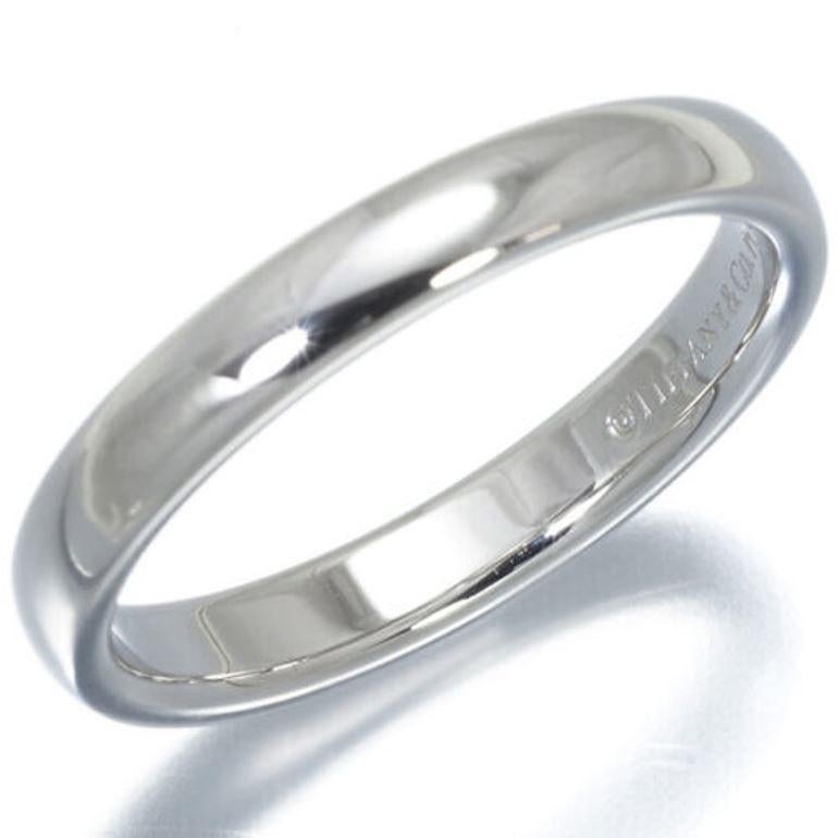 TIFFANY & Co. Forever Platinum 3mm Lucida Wedding Band Ring 6

Metal: Platinum
Size: 6
Band Width: 3mm
Hallmark: ©TIFFANY&CO. PT950
Condition: Excellent condition 
Tiffany price: $1,390

Authenticity Guaranteed