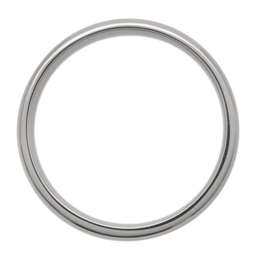 TIFFANY & Co. Forever Platin 3mm Lucida Ehering 8 im Angebot 2