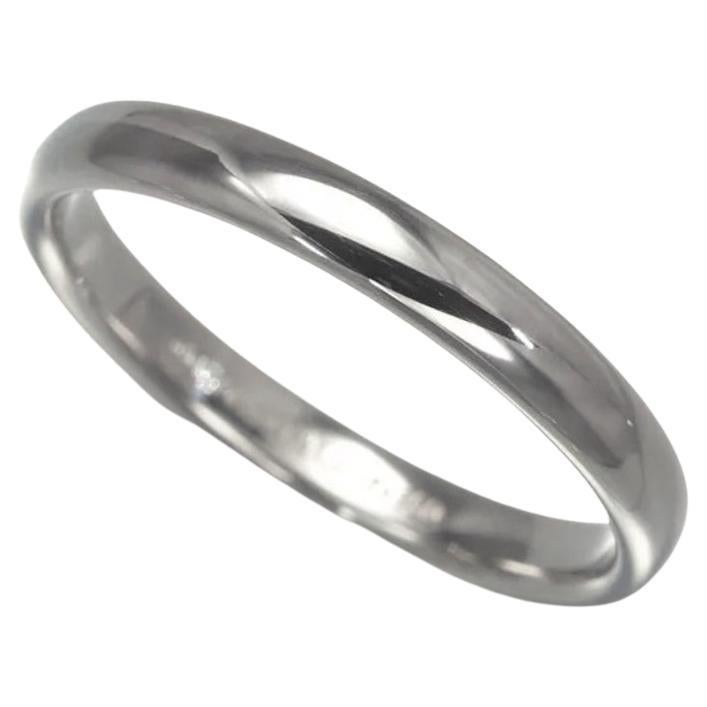 TIFFANY & Co. Alianza de Platino Forever Lucida de 3 mm 9
