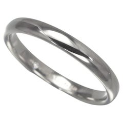 TIFFANY & Co. Alianza de Platino Forever Lucida de 3 mm 9