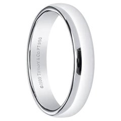 TIFFANY & Co. Forever Alianza de Platino 4,5 mm Lucida 10