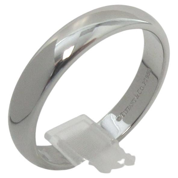 TIFFANY & Co. Forever Platinum 4.5mm Lucida Wedding Band Ring 11.5 For Sale