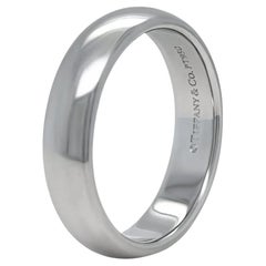 TIFFANY & Co. Forever Alianza de Platino 4,5 mm Lucida 6